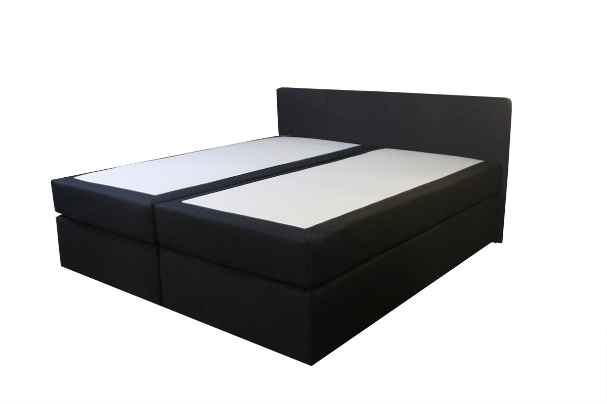 łóżko peach 140x200 cm materac sprężyny