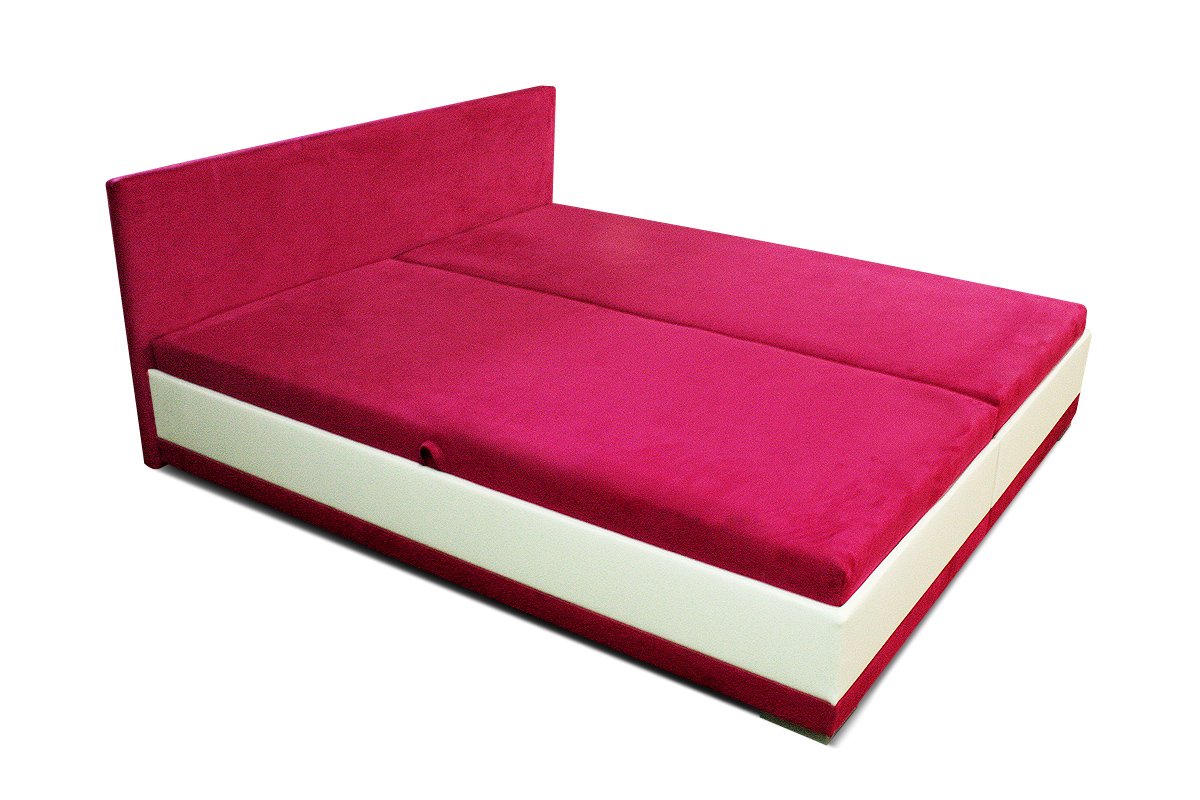 łóżko laura 160x200 cm tapicerowane bok 